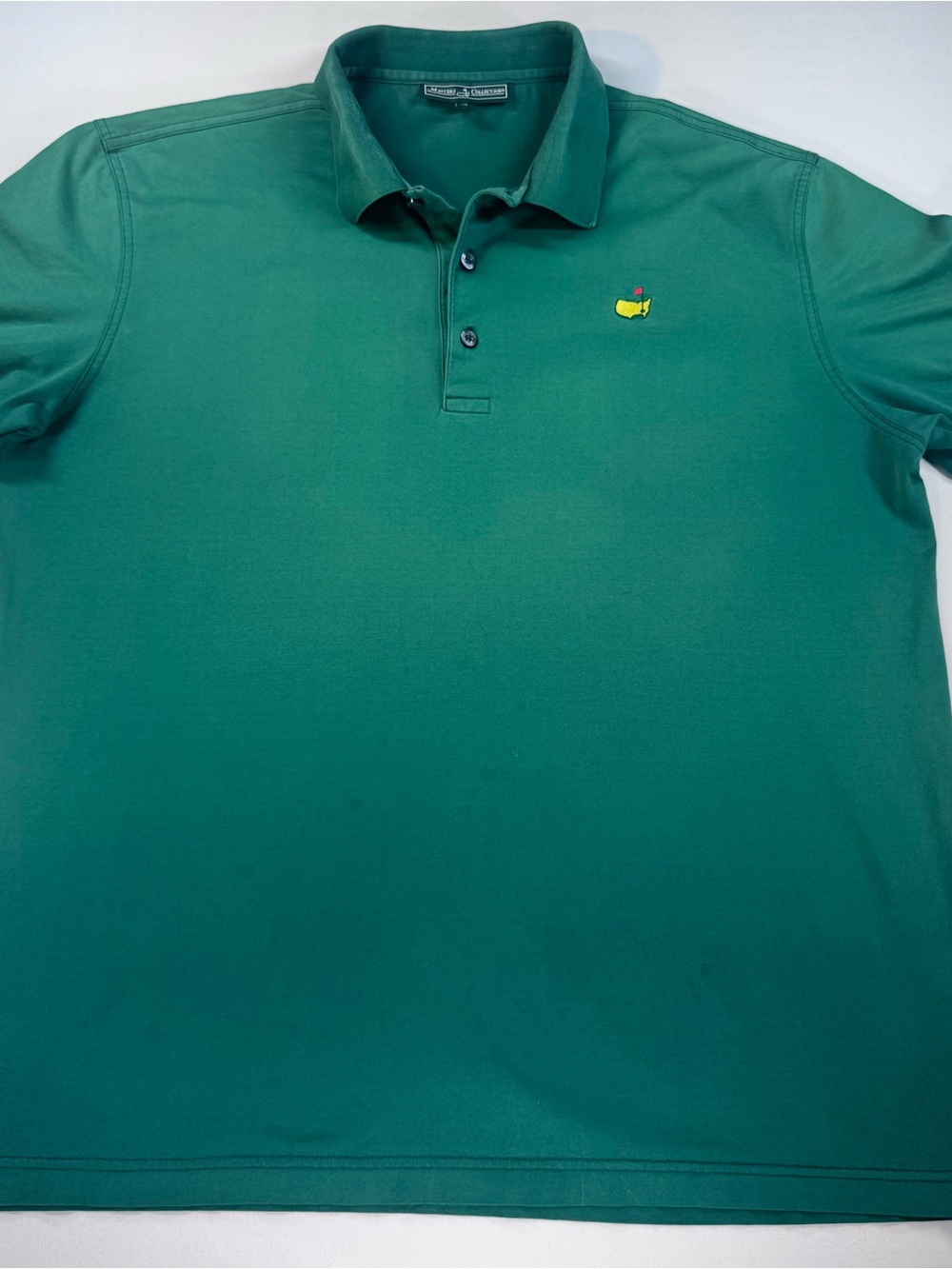 MASTERS COLLECTION Men’s Polo Golf SS Shirt, Augusta, 100% Pima Cotton, XL
